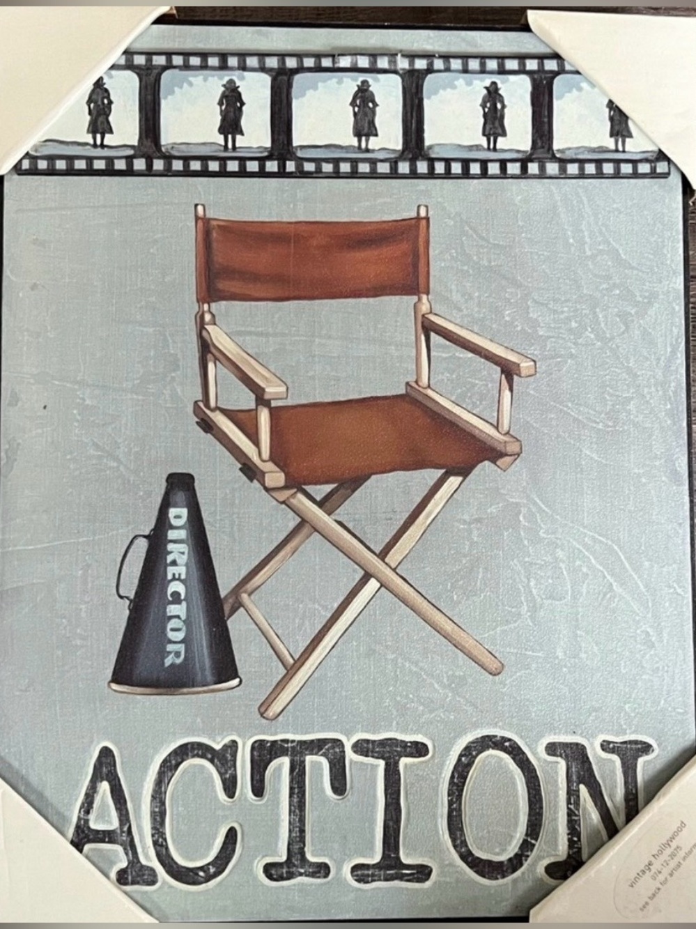 New Vintage Hollywood Canvas Wall Art
